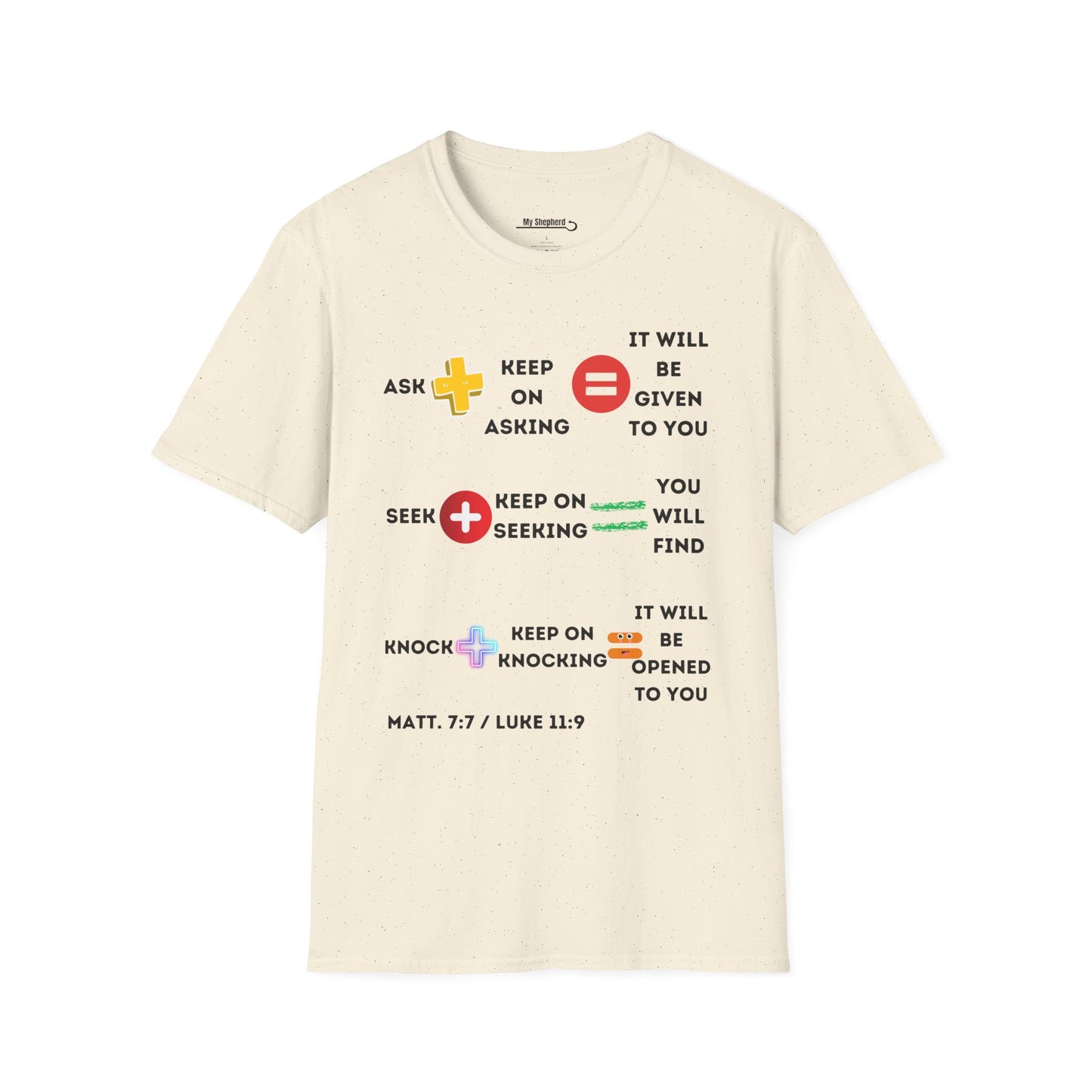 Ask, Seek, Knock (math equation)