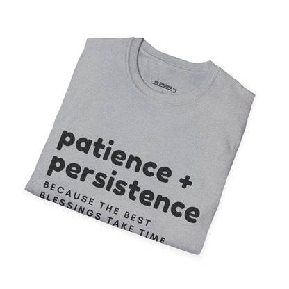 Patience and Persistence