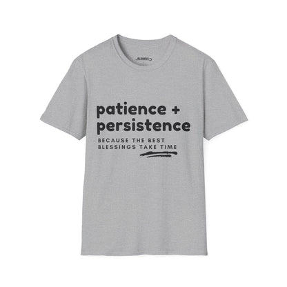 Patience and Persistence