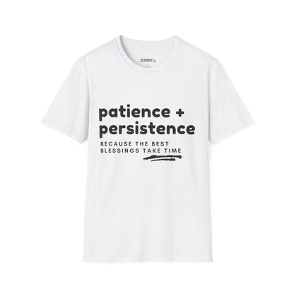 Patience and Persistence