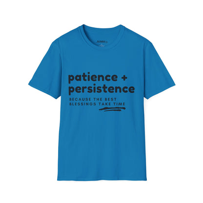 Patience and Persistence