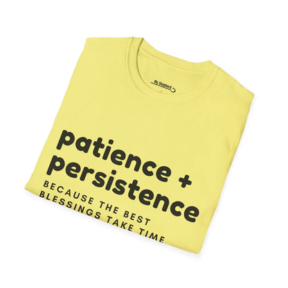 Patience and Persistence