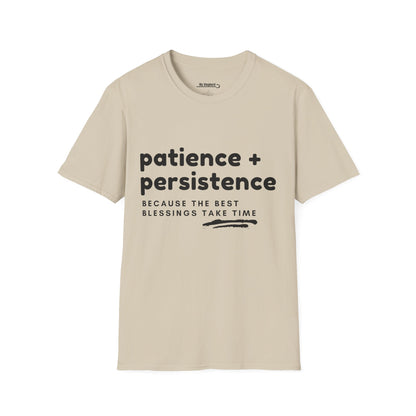 Patience and Persistence