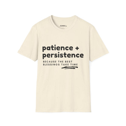 Patience and Persistence