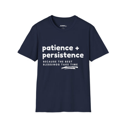 Patience and Persistence