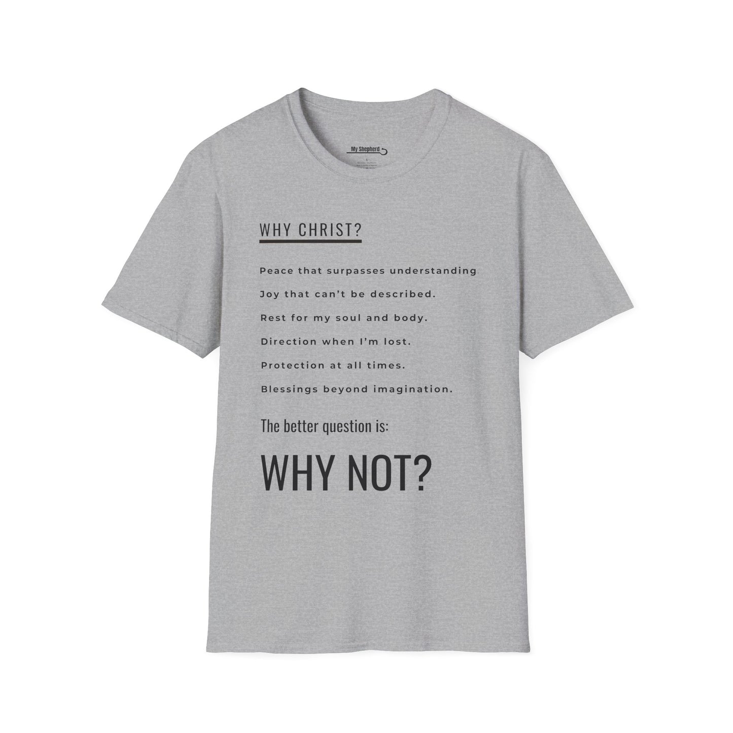 Why Christ? Why Not?