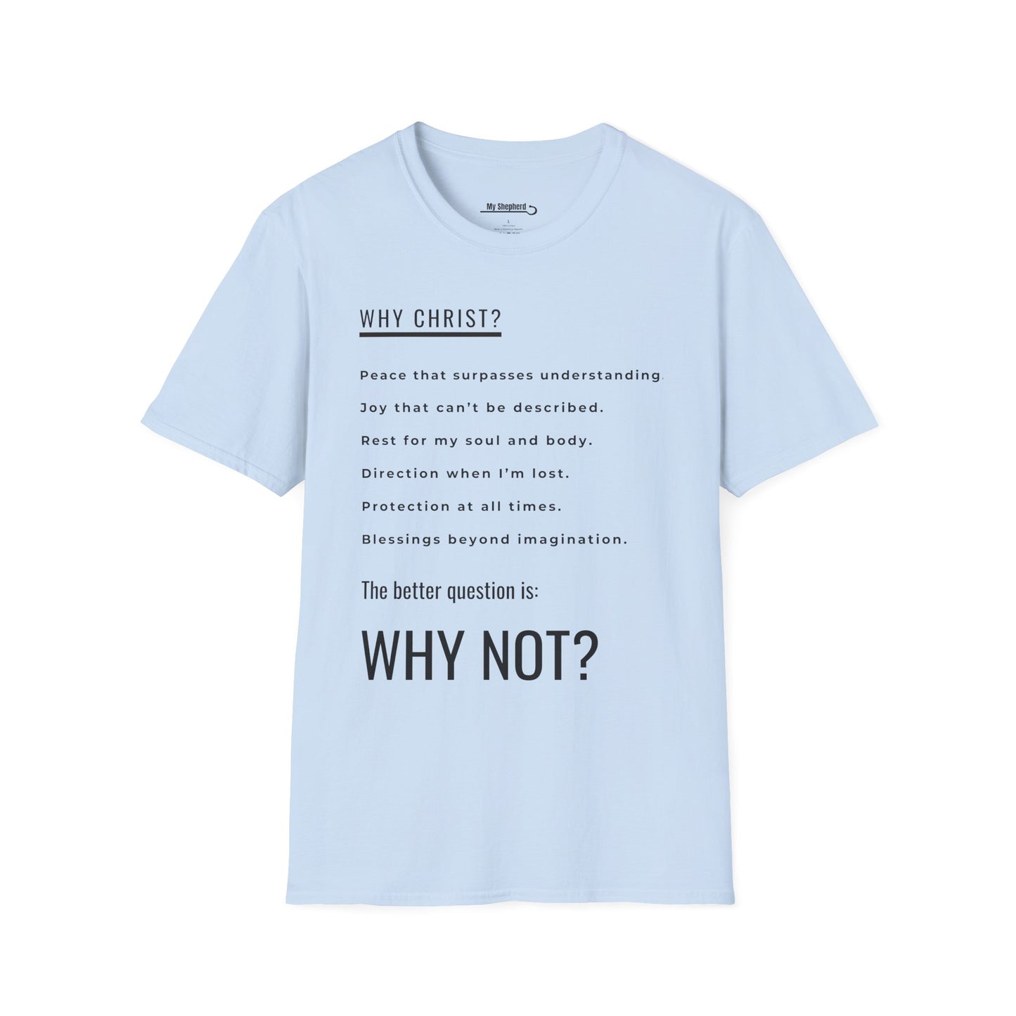 Why Christ? Why Not?