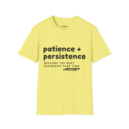 Patience and Persistence