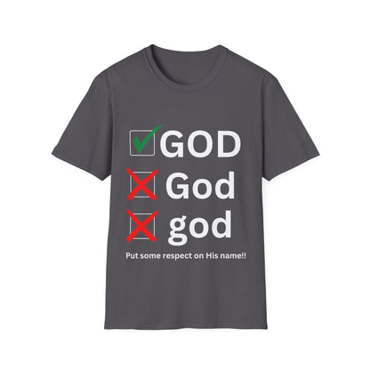 Put Some Respect on His Name T-shirt